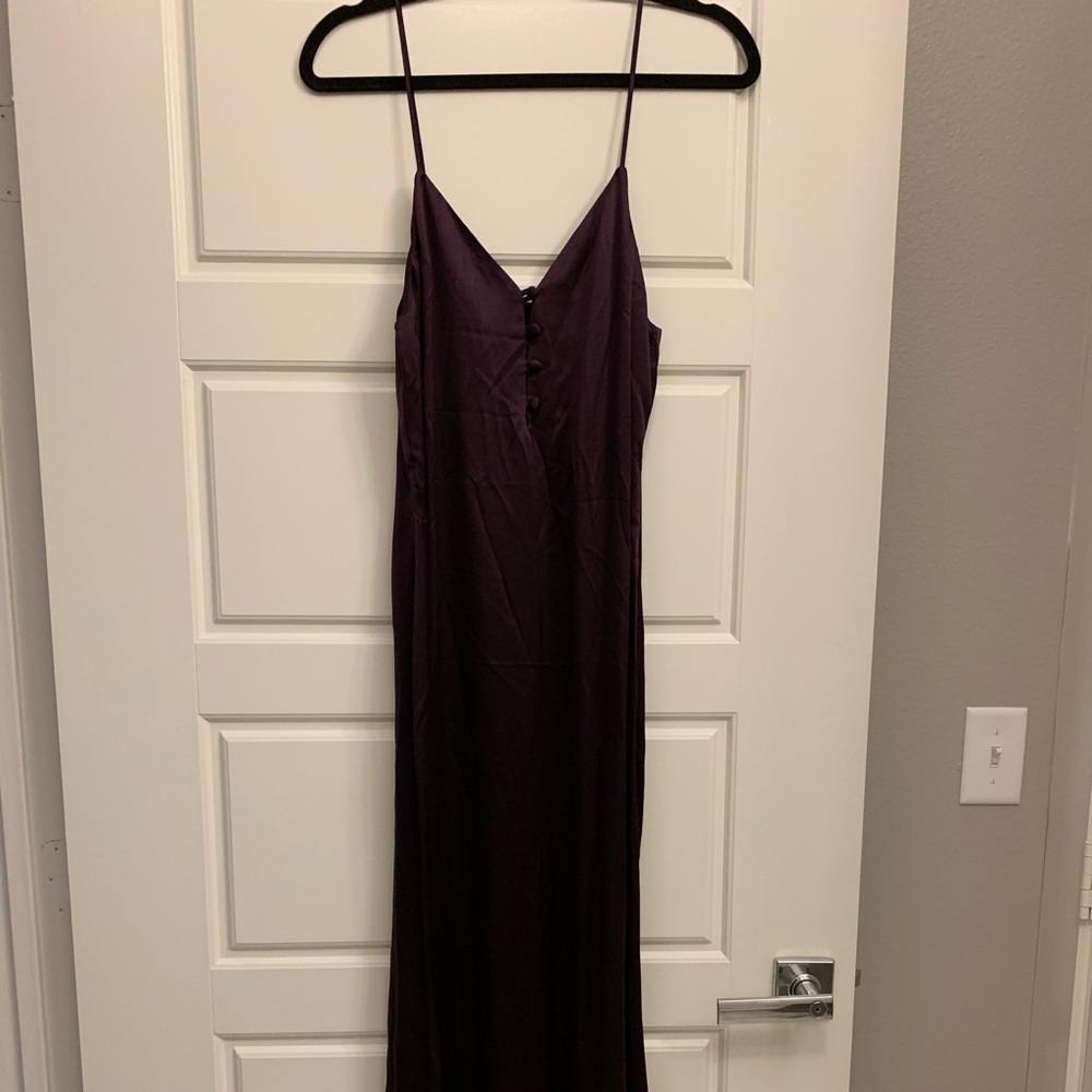 Brand new Reformation silk maxi dress
